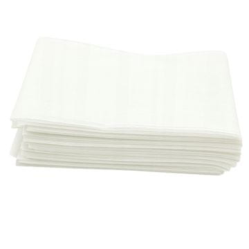 Rjuhe za enkratno uporabo 160 cm x 210 cm bele netkane 18 g 10 kosov