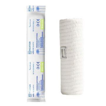 Elastični kompresijski povoj z zaponko 10 cm x 5 m O-safeline Elastični nesterilni papir 1 kos