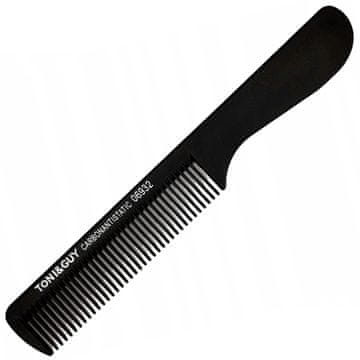 Toni&Guy Frizerski glavnik za striženje in razvozlavanje, antistatičen, črne barve, 06932