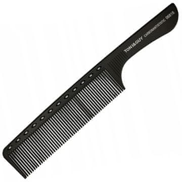 Toni&Guy Frizerski glavnik za striženje in razvozlavanje, antistatičen, črne barve, 06818