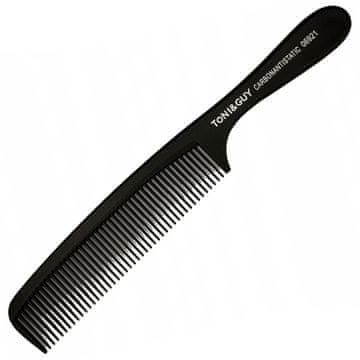 Toni&Guy Frizerski glavnik za striženje in razvozlavanje, antistatičen, črne barve, 06921