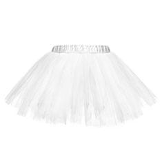 EFFIE - mladinska bela tutu suknjič Effie baletno krilo tutu bela 134/140