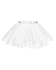 EFFIE - mladinska bela tutu suknjič Effie baletno krilo tutu bela 134/140