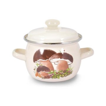 LONEC "GOBE" S POKROVOM 3,5 L, EMAJLIRAN