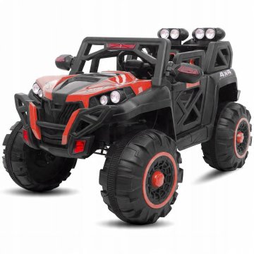 shumee AUTO BUGGY PERFOMANCE RDEČ NA BATERIJE, MOČAN, VAREN RDEČ