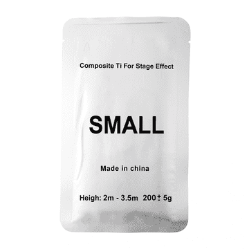 shumee LIGHT4ME SPARKIE SMOKE Pirotehnične granule za generator isker na osnovi titana 200 g emisija isker do 3,5 m