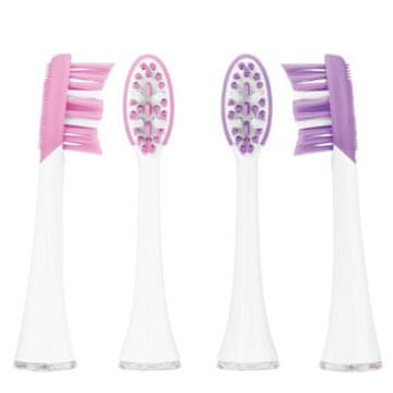 shumee Glave zobne ščetke Vitammy Aurum Rose Pearl + 4 kosi mešanice barv
