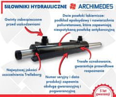 Hidravlični cilinder - enostranski pomožni cilinder za dvigalo SMT 2.50/32/305 86409906 C-385