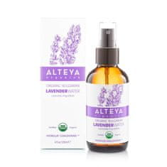 Alteya Organics ORGANICZNA WODA LAWENDOWA - BUTELKA Z BURSZTYNOWEGO SZKŁA 120ml