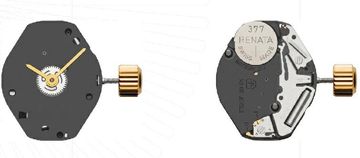 ETA Kvarčni mehanizem 802.002 H2 6 3/4 x 8 NO SC Quartz (377 | SR626SW)
