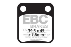 Zavorne ploščice za skuter EBC SFA054 (komplet za 1 disk)