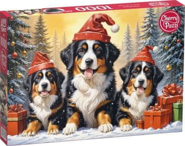 CHERRY PAZZI Puzzle Kužki na počitnicah 1000 kosov