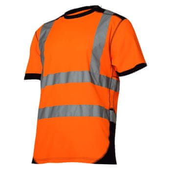 Proline OPOZORILNA MAJICA, ORANŽNO-ČRNA, "S", CE, LAHTI