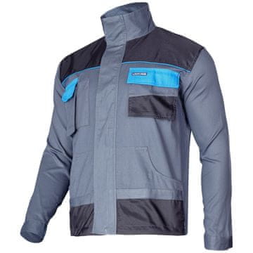 Proline PULOVER SIVO-MODRA 100% BOMBAŽ, 190G/M2, "XL (56)", CE, LAHTI
