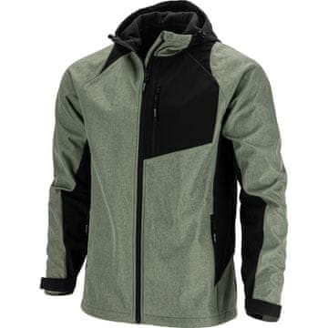 LAHTI PRO SOFTSHELL JAKNA S KAPUCO, ZELENA IN ČRNA, "S", CE, LAHTI