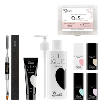 ELISIUM FlexyGel Maxi komplet za hitro oblikovanje manikure tip 1