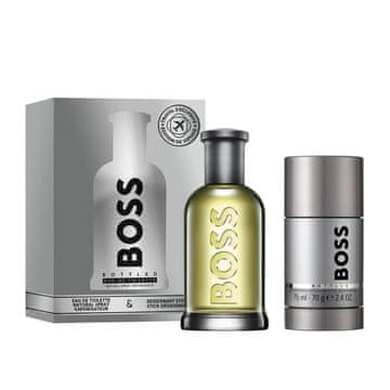 Hugo Boss Set v steklenički: toaletna voda v spreju 100 ml + deodorant v stiku 75 ml