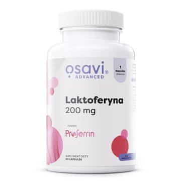 Osavi Prehransko dopolnilo z laktoferinom 200 mg, 60 kapsul