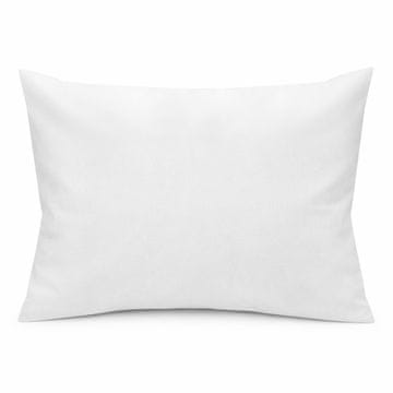Darymex Prevleka za vzglavnik 50x70 bela POLISH COTTON enobarvna hotelska prevleka za vzglavnik