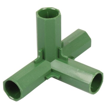 Merco Cevna sponka 4-stranska spojka za vrtne palice premera 16 mm