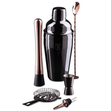 Berlingerhaus Barmanski set BH-8545 6 pcs Black Rose Collection