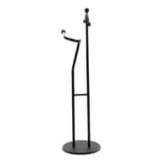 Autronic Nemi služabnik Mute servant, height 110 cm, solid rubberwood, black stain, black metal (83213 BK)