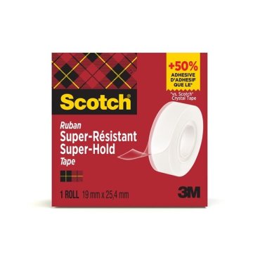 Scotch Super hold trak 19 mm x 25,4 m