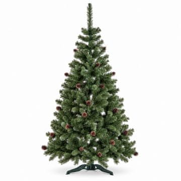 Aga Božično drevo Jelka s storži 220 cm