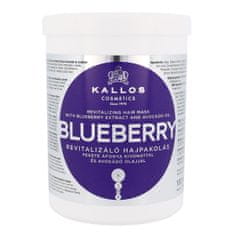 Kallos Blueberry obnovitvena maska za suhe in poškodovane lase 1000 ml