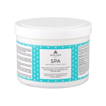 Kallos SPA Hand And Foot Massage Cream vlažilna masažna krema za roke in noge za ženske