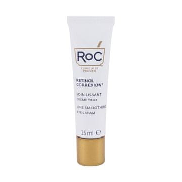 ROC Retinol Correxion Line Smoothing krema za okoli oči proti zabuhlosti, podočnjakom in gubam za ženske