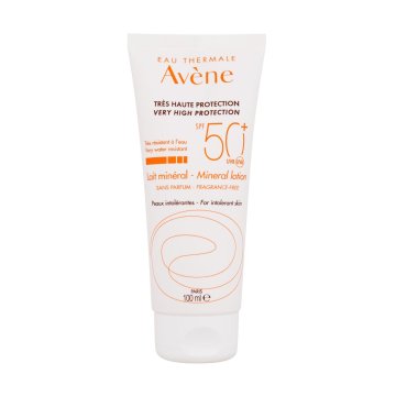 Avéne Sun Mineral Milk SPF50+ mineralni losjon za zaščito pred soncem za telo in obraz 100 ml