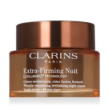 Clarins Extra-Firming Nuit Wrinkle Smoothing Revitalizing Night Cream nočna krema za učvrstitev in glajenje za ženske
