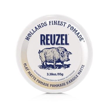 Reuzel Hollands Finest Pomade Clay Matte Pomade pomada za lase