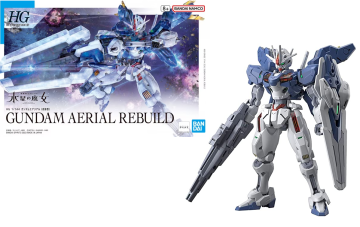 Model Gundam - ČAROVNICA IZ MERKURYJA, zračna prenova