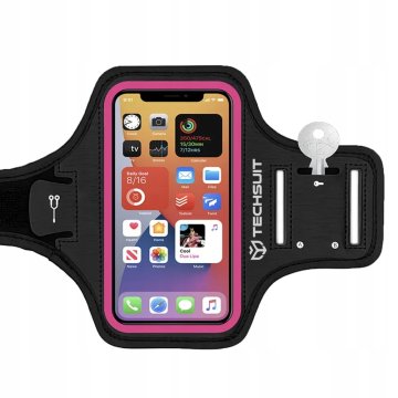 Torbica za roko Techsuit za tek in trening, kartice in slušalke, 6,8"