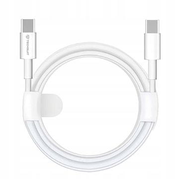 Kabel USB-C na USB-C (60 W, 480 Mbps, 1 m), Techsuit, hitro polnjenje