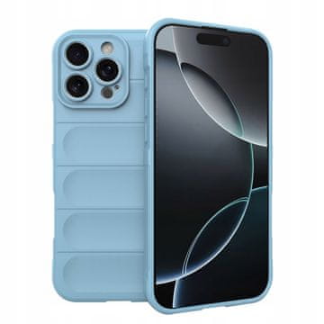 Močan ovitek za Apple iPhone 16 Pro, ovitek, hrbtna stran, etui - moder