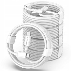 Kabel USB-C na USB-C (60 W, 480 Mbps, 1 m), Techsuit, hitro polnjenje
