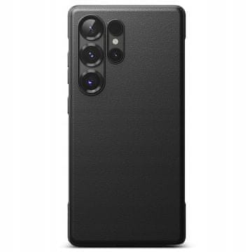 RINGKE Ovitek za Galaxy S25 Ultra Onyx, močan, črn, lahek, zadnja stran, ovitek