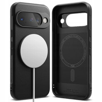 RINGKE Ovitek za Google Pixel 10, Onyx MagSafe, črna hrbtna stran, subtilen