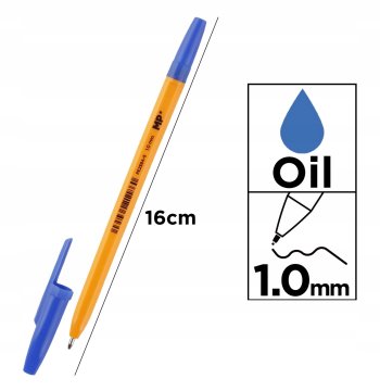 Omp Oljno pero 1,0 mm modro PE259-50A