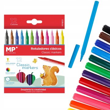 Omp Markerji 12 barv PP851