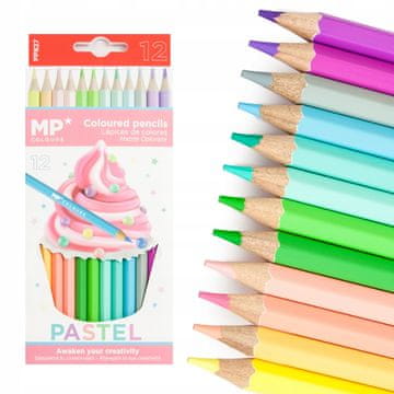 Omp PASTELNI SVINČNIKI 12 barv PP827