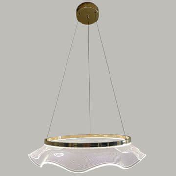 DE STROPNA SVETILKA moderna viseča LED LESTENCA 29W 3 barve z daljinskim upravljalnikom