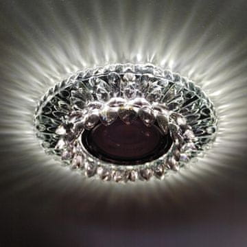 DE Steklena halogenska stropna svetilka + GU10 LED TRAK