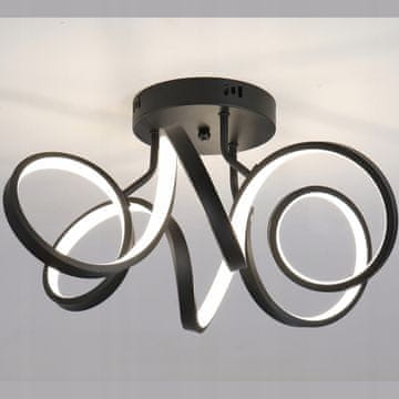 DE STROPNA SVETILKA VISEČA LED LESTENCA 51W 50cm 4000K