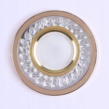 DE Steklena halogenska stropna svetilka + GU10 LED TRAK