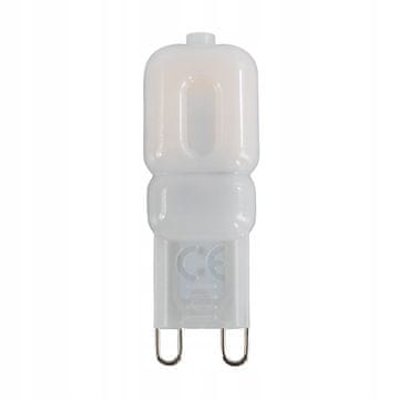 DE G9 3W 4000K mlečna LED žarnica