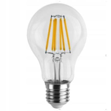 DE LED žarnica E27 8W 3000K topla